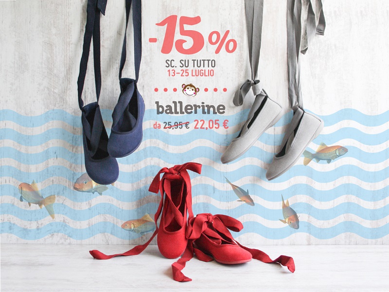 Ballerine Bambina e Donna Saldi Ballerine Bambina e Donna Saldi