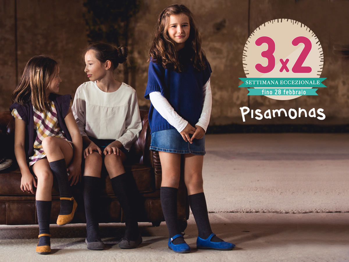 3x2 Pisamonas Scarpe per Bimbi 3x2 di Pisamonas!